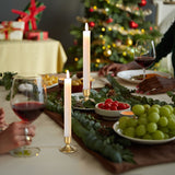8 pieces of gold candle holder metal conical candle holder - V.I.P Digital Presence