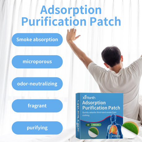 Adsorption Purification Patch, Relieve Dry Throat Itching Dizziness Discomfort Clean Odor Body Care Patch - V.I.P Digital Presence