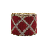 Christmas ribbon imitation linen ribbon decoration bow accessories snowflake Christmas ribbon in stock - V.I.P Digital Presence