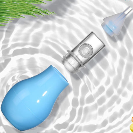 Infant silicone nasal aspirator pump type neonatal cold nasal mucus cleaner antibackflow baby nasal aspirator safe and non-toxic - V.I.P Digital Presence