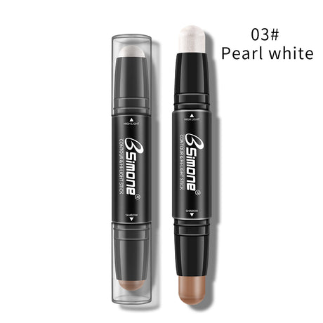 Double-Ended Highlighting Stick Concealer Nose-Shadow Highlighter To Fix Spots Side Shadow Highlighter Stick - V.I.P Digital Presence