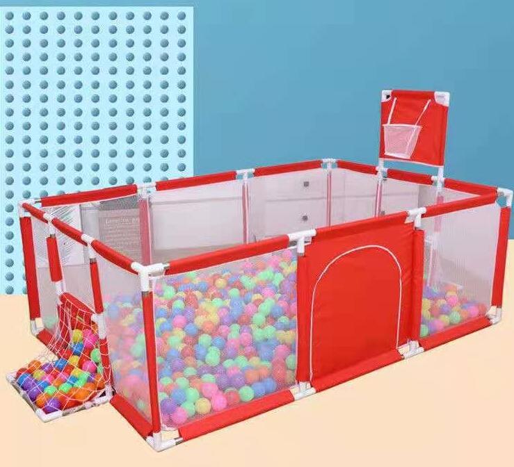 Children's fence baby basketball fence safety stainless steel playpen children's ball pit baby indoor playground baby park fence - V.I.P Digital Presence