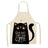 1Pcs Cotton and linen creative European and American cartoon cute cat apron - V.I.P Digital Presence