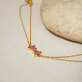 Stainless Steel Zircon Bow Bracelet - V.I.P Digital Presence