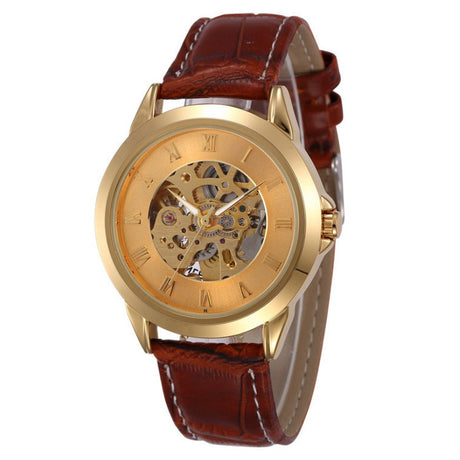 SHENHUA Men's Fashion Hollow out Watch Antique Fully Automatic Mechanical Watch - V.I.P Digital Presence
