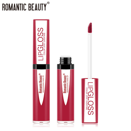 Romantic Beauty Waterproof Non-Stick Lip Glaze Portable Matte Texture Lip Gloss - V.I.P Digital Presence