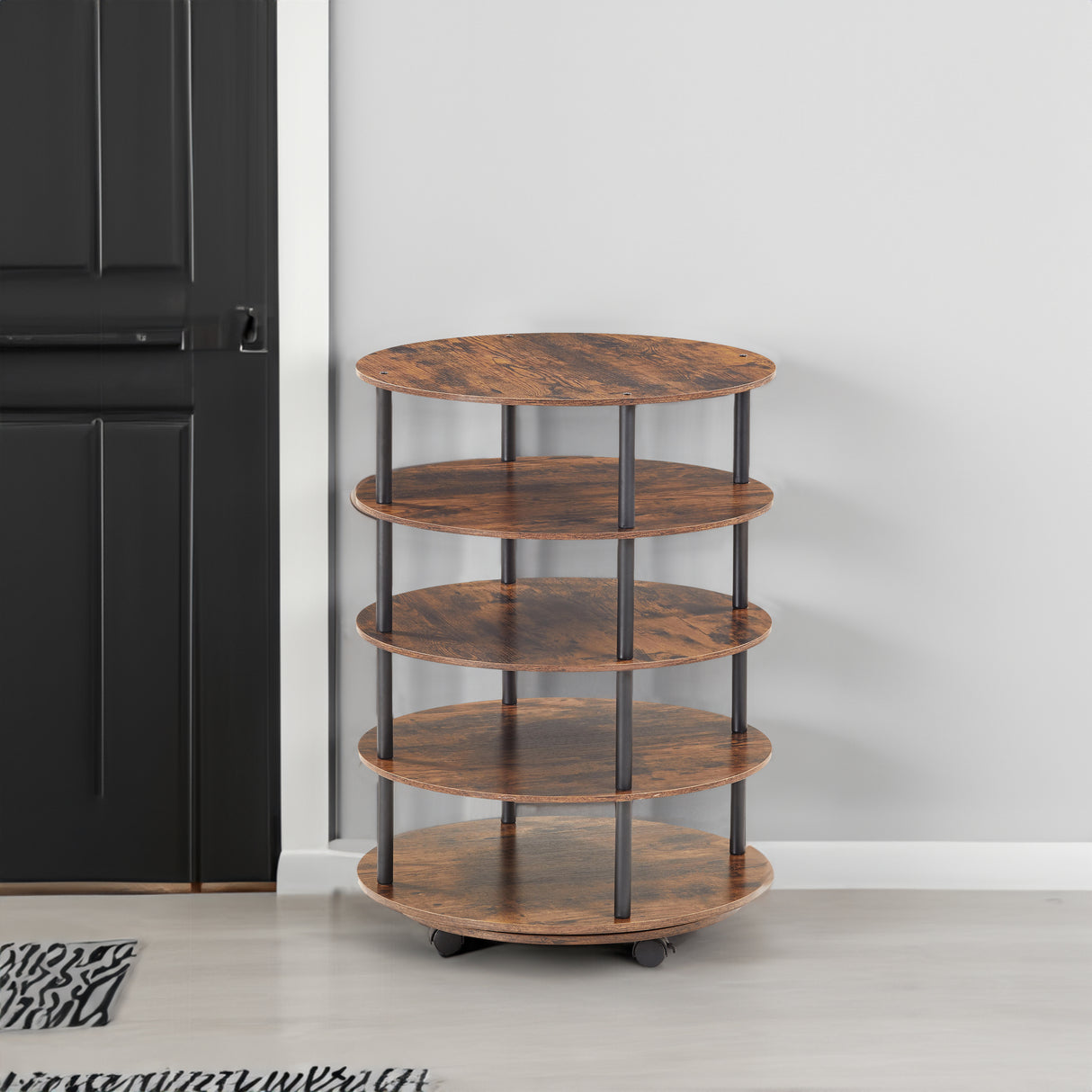 4-Tier Revolving Shoe Rack Storage Organizer - V.I.P Digital Presence
