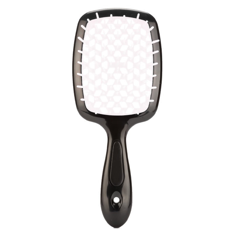 Honeycomb hollow massage comb, smooth hair grid comb, smooth hair dry and wet dual-purpose comb, curly and fluffy hair styling comb - V.I.P Digital Presence