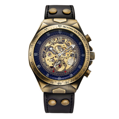 SHENHUA Men's Fashion Hollow out Watch Antique Fully Automatic Mechanical Watch - V.I.P Digital Presence