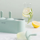 Popsicle Molds Sets 4Ice Pop Makers Reusable Ice Cream Mold - Dishwasher Safe, Durable DIY Popsicles Tray Holders - V.I.P Digital Presence