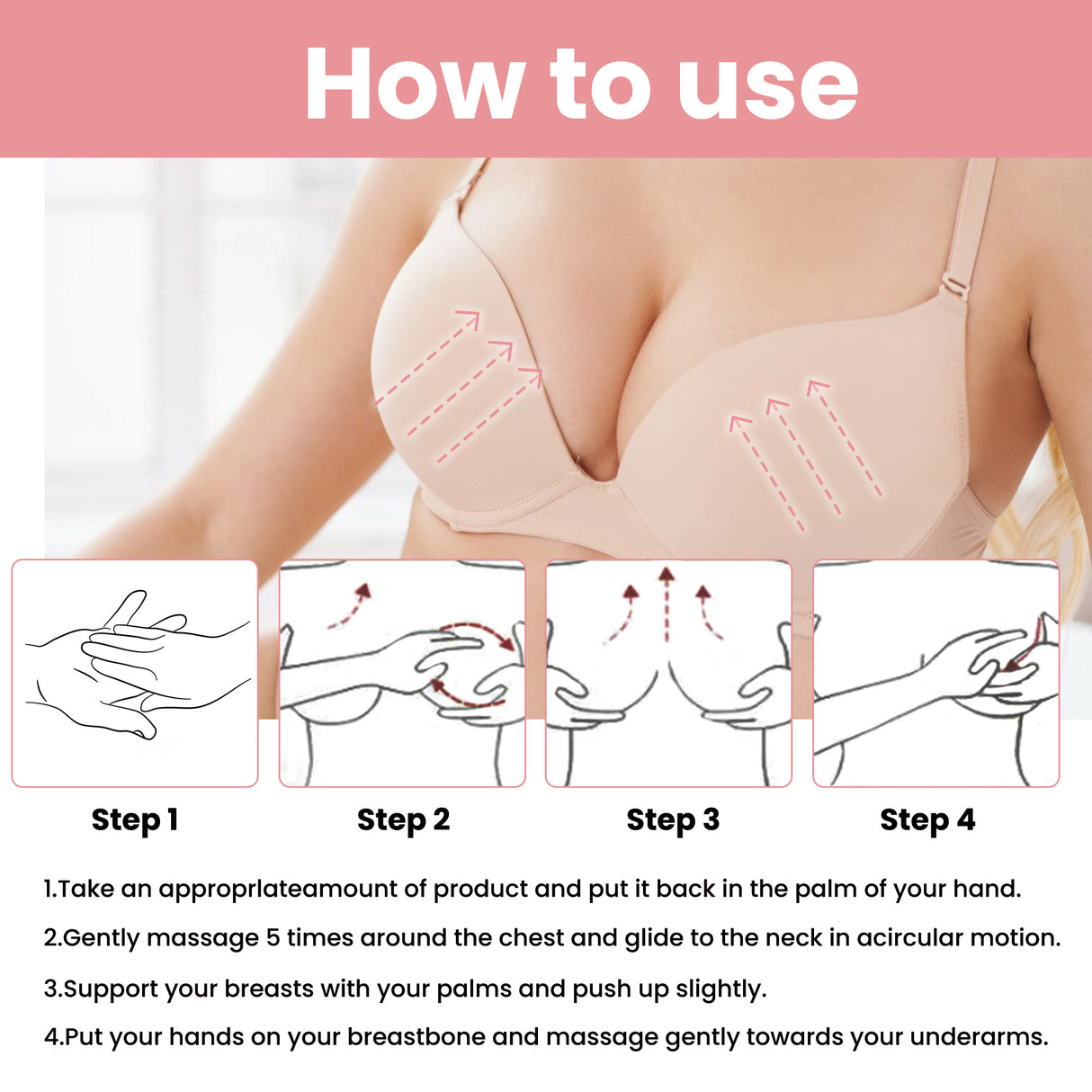 Beauty Massage Oil Breast Gentle Moisturizing Treatment Full And Firm Breast Volumizing Massage Treatment - V.I.P Digital Presence