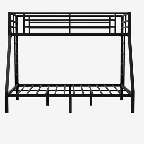 Metal Twin XL over Queen Bunk Bed for Teens and Adults,Space-Saving/Noise Reduced/No Box Spring Needed - V.I.P Digital Presence