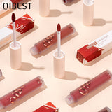 QIBEST The New Silky Soft Mist Matte Lip Gloss Non-Stick Cup Does Not Fade Lip Glaze Makeup Liquid Lipstick - V.I.P Digital Presence