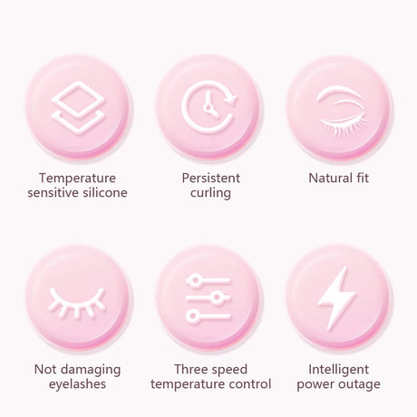 Electric Eyelash Curler Charging Model Fast Heating Portable Eye Lash Perm Shaping And Lasting Curling Thermal Eyelash Clip - V.I.P Digital Presence