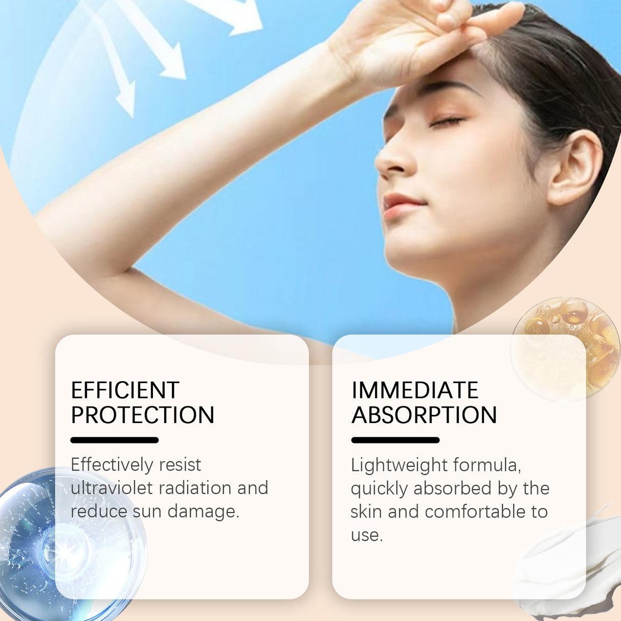 Gentle Protective Cream Outdoor Uv Isolation Non-Sticky Refreshing Moisturizing Skin Moisturizing Protective Cream - V.I.P Digital Presence