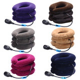 Neck cervical traction device inflatable collar Head Back Shoulder Neck Pain Headache health care massage device - V.I.P Digital Presence