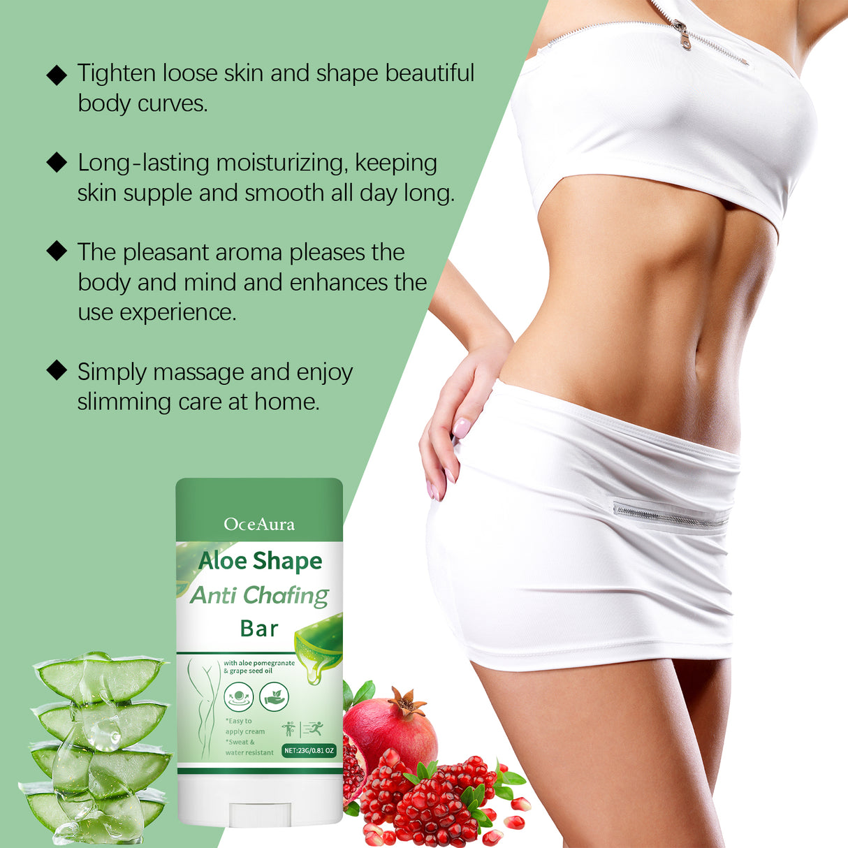 Aloe Vera Slimming Anti-Wrinkle Bar Moisturizing And Nourishing Massage Body Shaping Anti-Wrinkle Moisturizing Lifting Bar - V.I.P Digital Presence