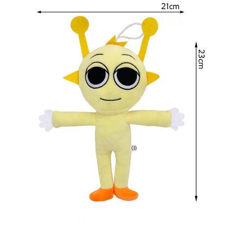 Sprunki Plush Rhythm Box Game Character Surrounding Plush Toys Dolls - V.I.P Digital Presence