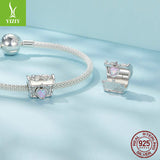 Silver Charm Original Retro Bow Treasure Box DIY Beaded Love Auspicious Treasure s925 Pure Silver Can Open Beads - V.I.P Digital Presence