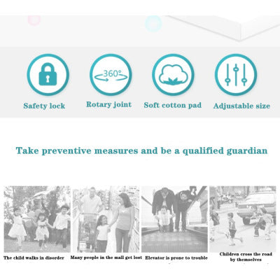 Anti-Wandering Traction Rope Backpack Children's Anti-Loss Rope Baby Anti-Wandering Safety Rope Baby Carrier - V.I.P Digital Presence