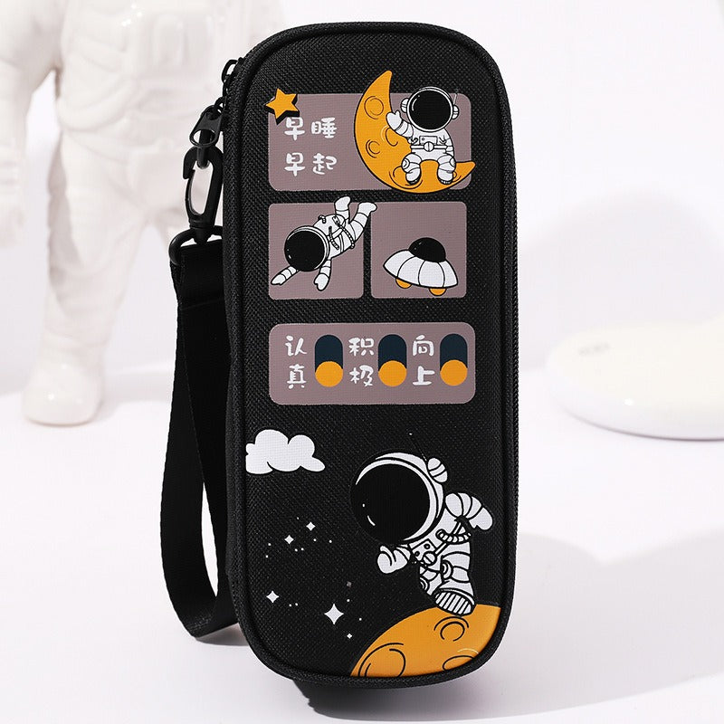 Pencil Case For Elementary School Students Pencil Case Large Capacity Children Simple Multifunctional Universe Star Stationery Box - V.I.P Digital Presence