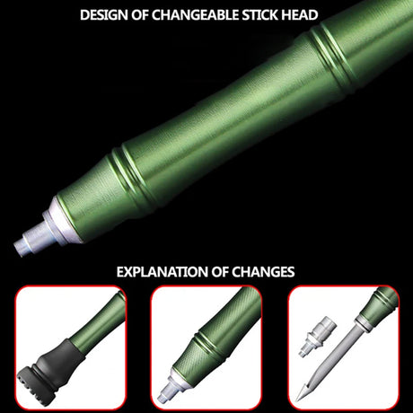 Outdoor defense Tactical stick Alpenstock Hiking Camping equipment Multifunctional folding tools Walking Sticks - V.I.P Digital Presence