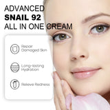 wiyun Advanced Snail Cream, Moisturizing whitening skin brightening skin tone firming cream - V.I.P Digital Presence