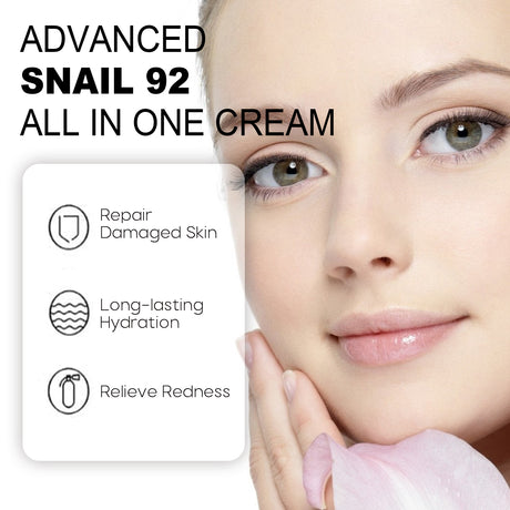 wiyun Advanced Snail Cream, Moisturizing whitening skin brightening skin tone firming cream - V.I.P Digital Presence
