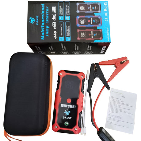 ZYX-Q520 Portable Jump Starter Power Bank 12V car starting power emergency starter Booster Powerbank With Led Light - V.I.P Digital Presence