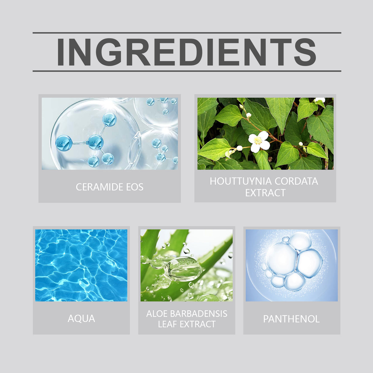 Heart Leaf Moisturizing And Soothing Cream Relieves Dry Skin, Hydrates, Nourishes And Restores Skin Elasticity