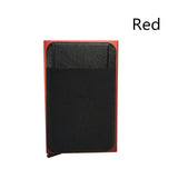 Business Men Credit Card Wallet Aluminum Cash ID Card Holder  Case Blocking Slim Metal Wallet Coin Purse Black - V.I.P Digital Presence