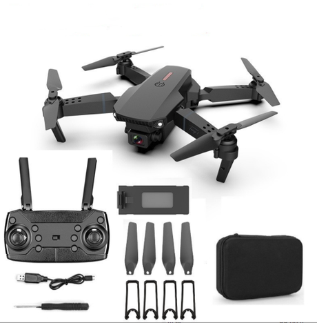 E88 Drone HD Camera Quadcopter Long Range Air Pressure Fixed Height Children's Remote Control Aircraft Drone - V.I.P Digital Presence