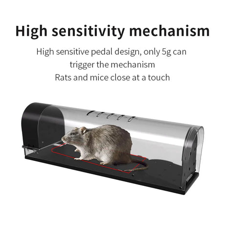 Mouse Trap New Type of Rat Trap High sensitivity plastic mouse trap Reusable Outdoor farmland catch rats catch voles - V.I.P Digital Presence