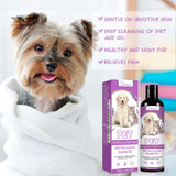 Pet Shampoo, Pet Bath Relieves Skin Itchy, Hair Smooth Non-Knotting Shampoo - V.I.P Digital Presence