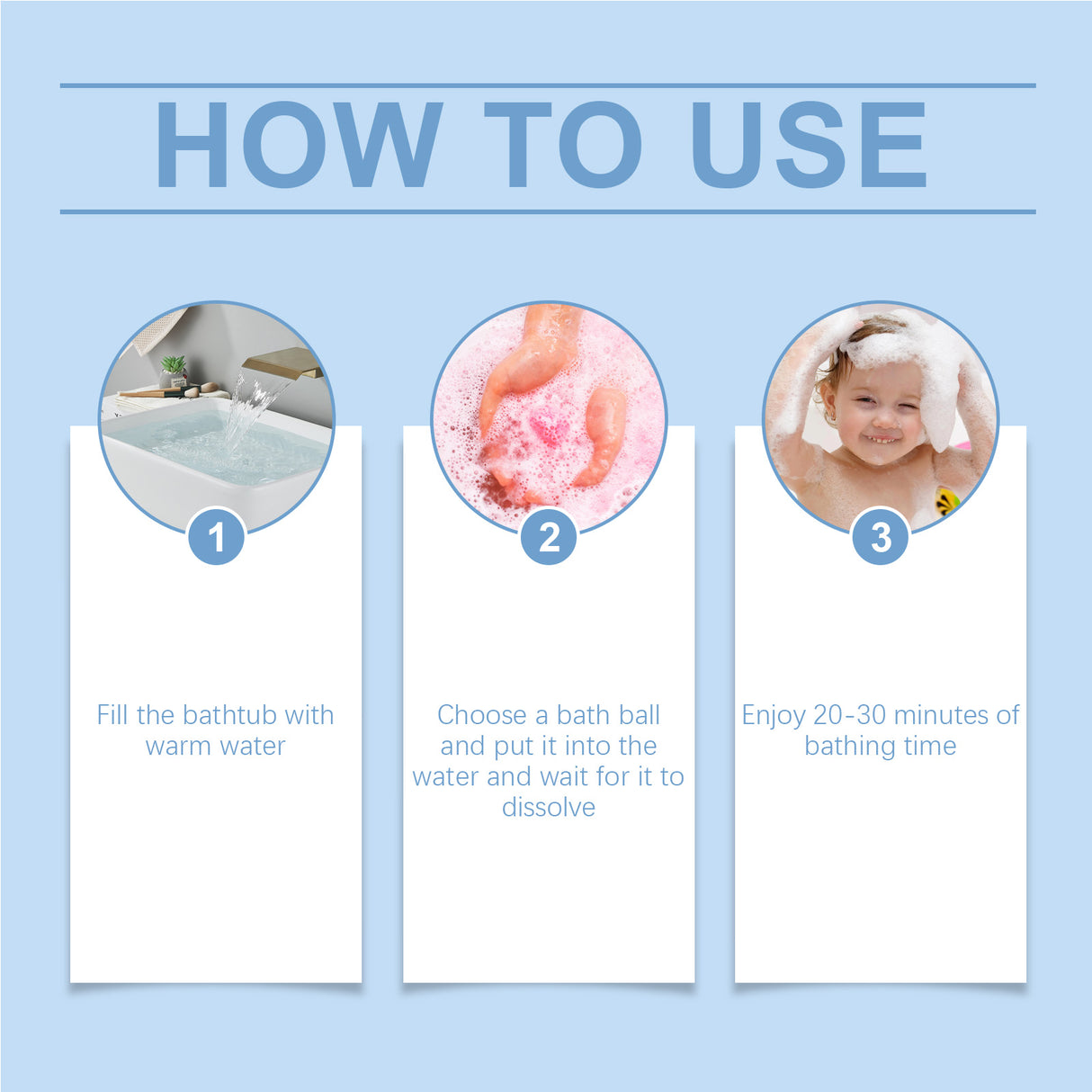 Children's Bath Bath Ball Children's Bath Moisturizes Bubble Fragrance Plant Fragrance Cleans Skin