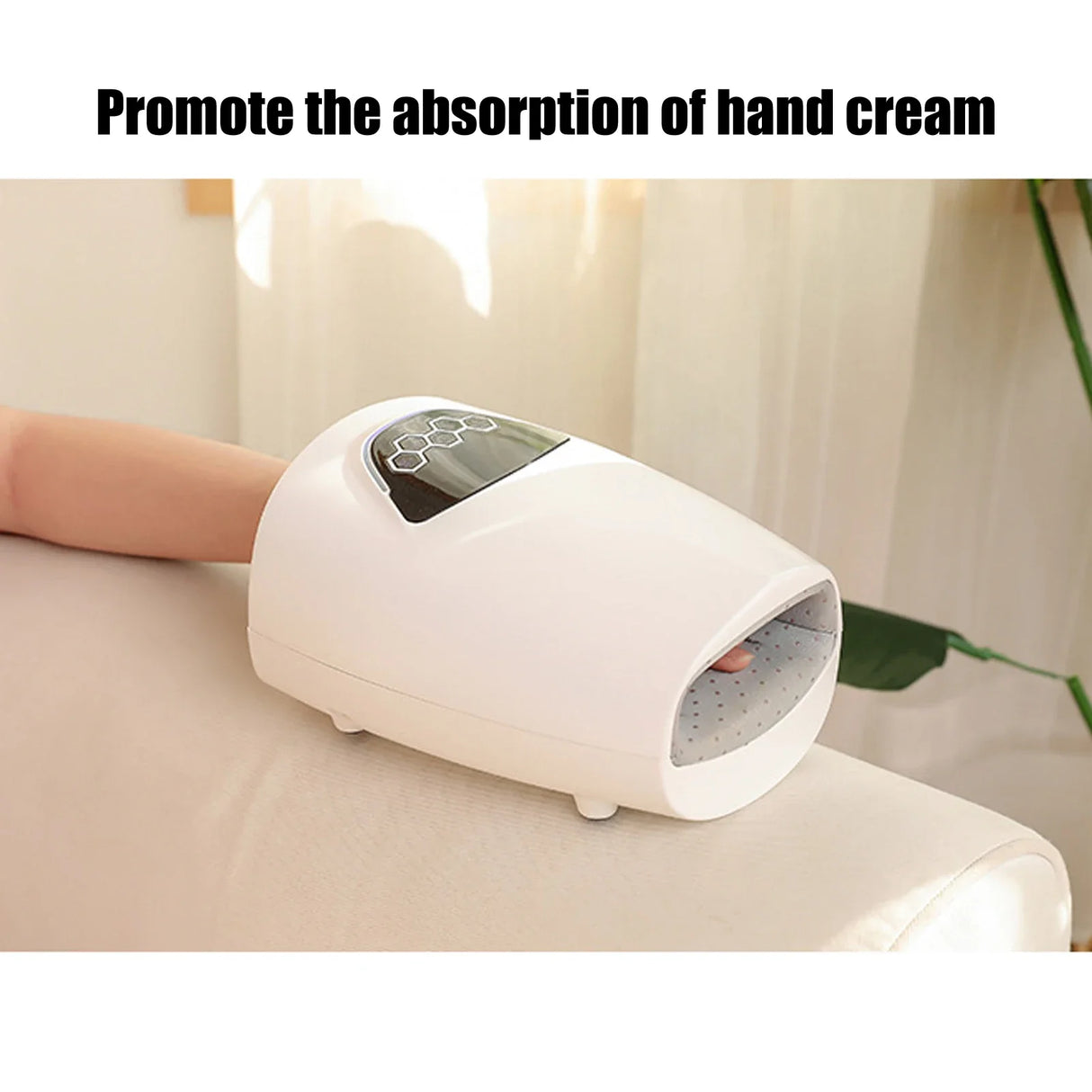 Electric Hand Massager Device Heat Finger Massage Pain Relief Therapy Air Compression Hand Care Palm Finger Massage Machine - V.I.P Digital Presence