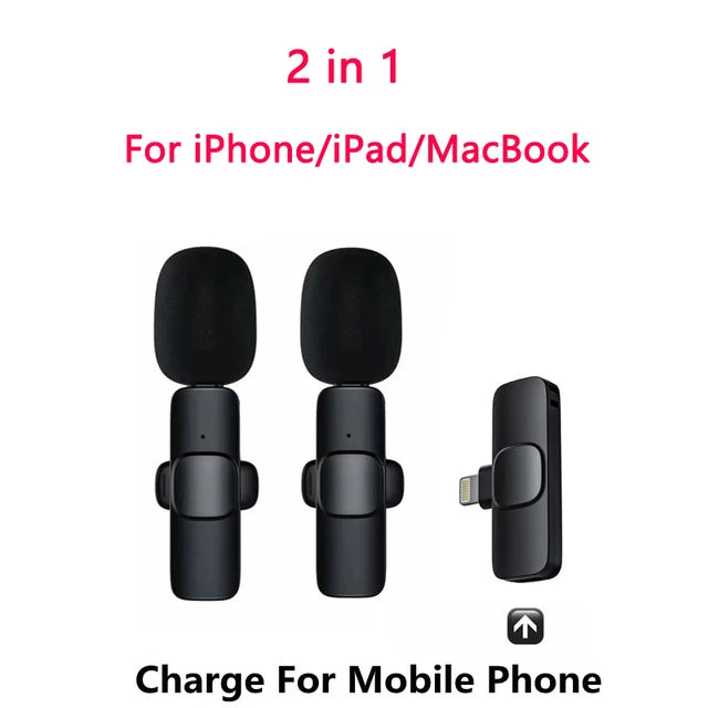 Buttonhole Lavalier Wireless Lapel Microphone Bluetooth Mini Mic For Phone PC Cell Mobile Small Micro Tiny Tie Mike Mikrofon USB - V.I.P Digital Presence