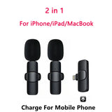 Buttonhole Lavalier Wireless Lapel Microphone Bluetooth Mini Mic For Phone PC Cell Mobile Small Micro Tiny Tie Mike Mikrofon USB - V.I.P Digital Presence