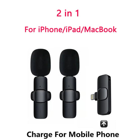 Buttonhole Lavalier Wireless Lapel Microphone Bluetooth Mini Mic For Phone PC Cell Mobile Small Micro Tiny Tie Mike Mikrofon USB - V.I.P Digital Presence