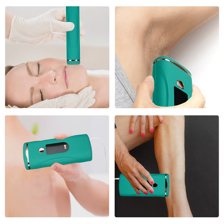 HailiCare Freezing Point Laser Hair Removal Instrument Painless Hair Removal Instrument Home Whole Body Hair Removal Instrument Portable Beauty Instrument - V.I.P Digital Presence