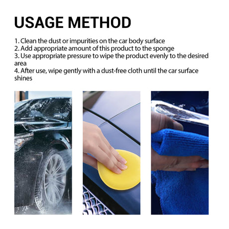 Scratch Removal Wax, Car Repair Care Paint Maintenance Refurbished Clean And Brightening Car Scratch Repair Cream - V.I.P Digital Presence