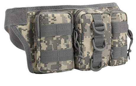Black Hawk Commandos Waist Bag 3-Sack Portable Waterproof camouflage pack for Travel workout sports outdoor - V.I.P Digital Presence