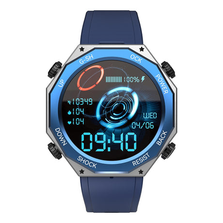 M1 Rugged Sports Smart Watch 1.45 inch 600mAH Outdoor Sports 5ATM Waterproof - V.I.P Digital Presence