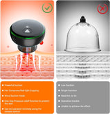 Electric Smart Cupping Therapy Set,5 in 1 Remote Control Cupping Set with Red Light Therapy for Pain Relief, Recovery,Cupping Th - V.I.P Digital Presence