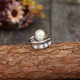 Alloy Three-Layered Open Ring - V.I.P Digital Presence