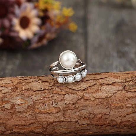 Alloy Three-Layered Open Ring - V.I.P Digital Presence