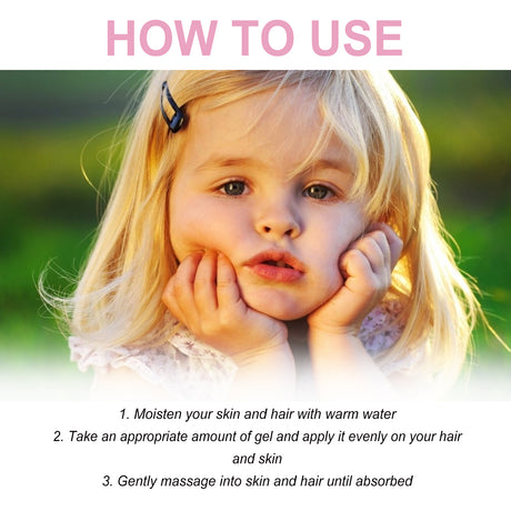 2 In 1 Kids Shampoo And Shower Gel, Repair Dry Hair End And Scalp Massage Gently Clean And Smooth Hair - V.I.P Digital Presence