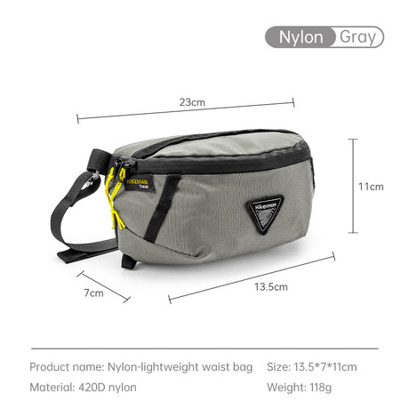 Hikeman waist bag, for outdoor sports, expands backpack, lightweight for travel/hiking. - V.I.P Digital Presence