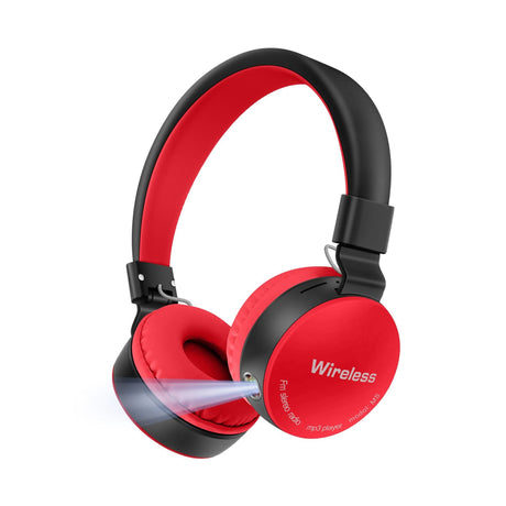 AKZ-B67 Bluetooth headset with high battery flashlight lighting headset card insertion FM - V.I.P Digital Presence