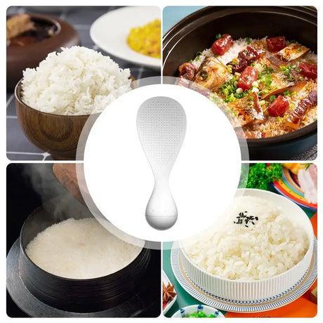 Rice Spoon Tumbler Design Non Stick Rice Serving Scoop Multi-purpose Kitchen Tableware High-temperature Resistant Kitchen Tools - V.I.P Digital Presence